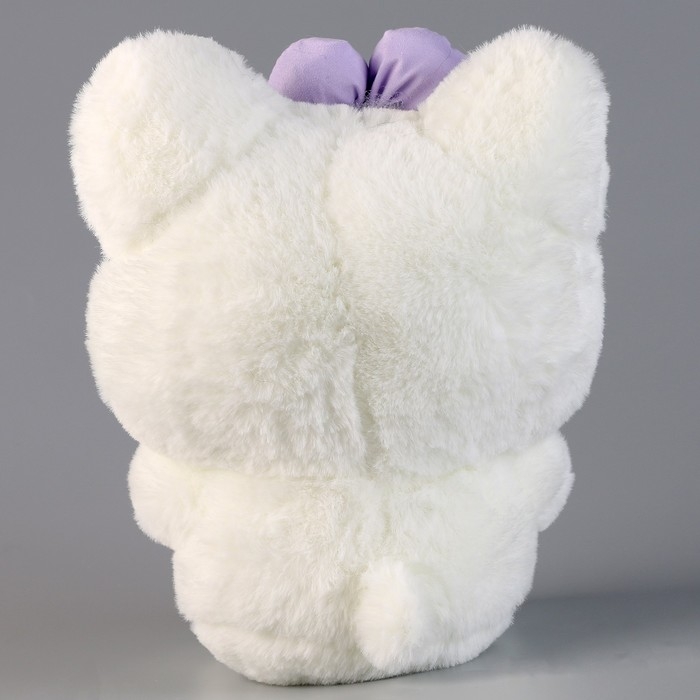 Мягкая игрушка «Котик с бантиком», 22 см