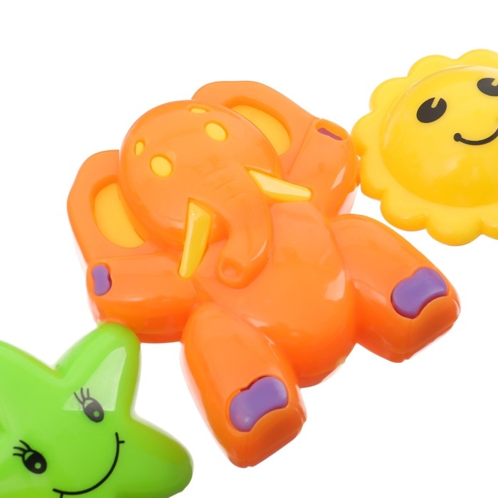 Растяжка на коляску/кроватку «Слоники», 3 игрушки, цвет МИКС, Крошка Я Растяжка на коляску/кроватку «Слоники», 3 игрушки, цвет МИКС, Крошка Я