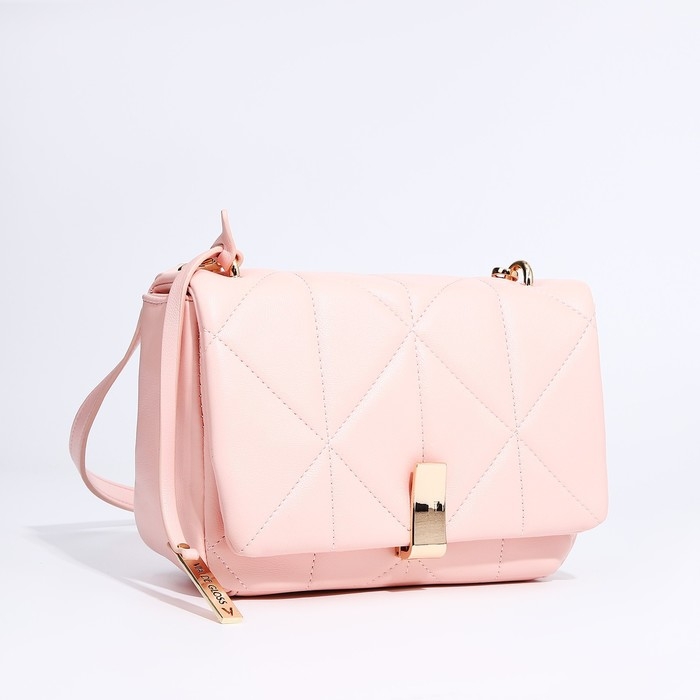 Сумка-мессенджер на магнитах, цвет розовый Сумка-мессенджер на магнитах, цвет розовый