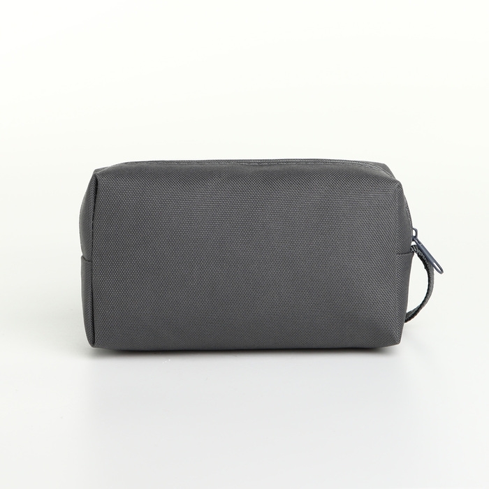 Косметичка на молнии, цвет серый Косметичка на молнии, цвет серый