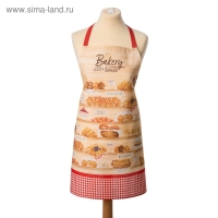 Фартук Этель Bakery house 70х60 см, 100% хлопок, репс 210 г/м2