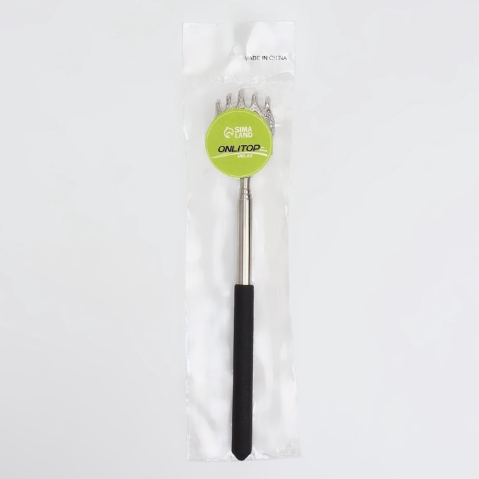 Телескопическая чесалка для спины, 21 / 58 см, цвет МИКС Телескопическая чесалка для спины, 21 / 58 см, цвет МИКС