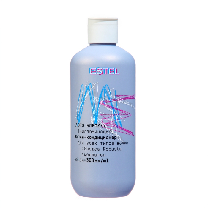 Маска-кондиционер для всех типов волос ESTEL ME  Маска-кондиционер для всех типов волос ESTEL ME "Это блеск" + иллюминация, 300 мл