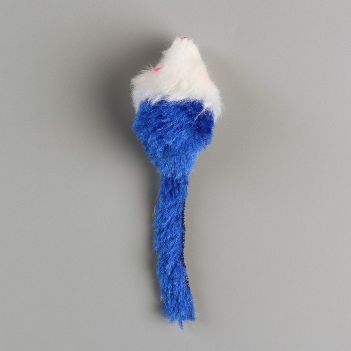 Игрушка для кошек  Игрушка для кошек "Малая мышь" двухцветная, 5 см, фасовка 60 шт, микс цветов