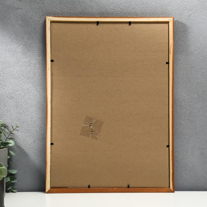 Фоторамка сосна орех 1/5 30х42 см Фоторамка сосна орех 1/5 30х42 см