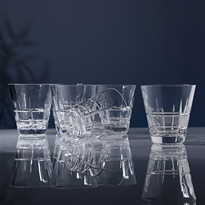 Набор стаканов хрустальных для напитка, 250 мл, 6 шт Набор стаканов хрустальных для напитка, 250 мл, 6 шт
