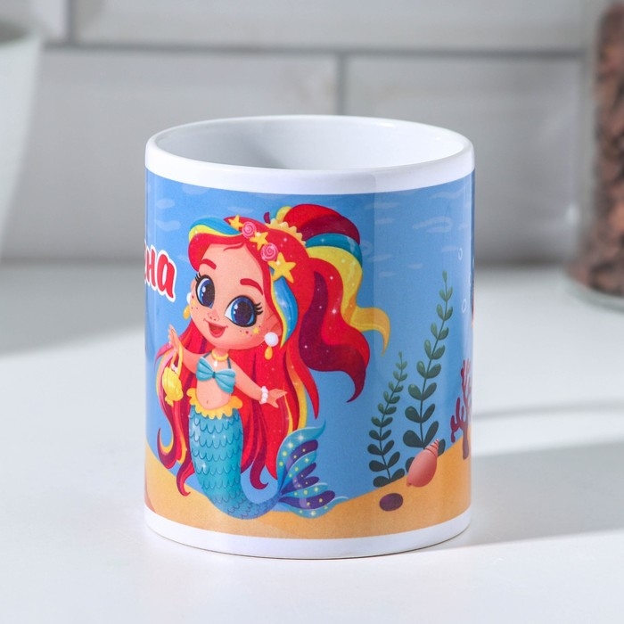 Кружка сублимация Кружка сублимация "Лена" 320 мл, с нанесением