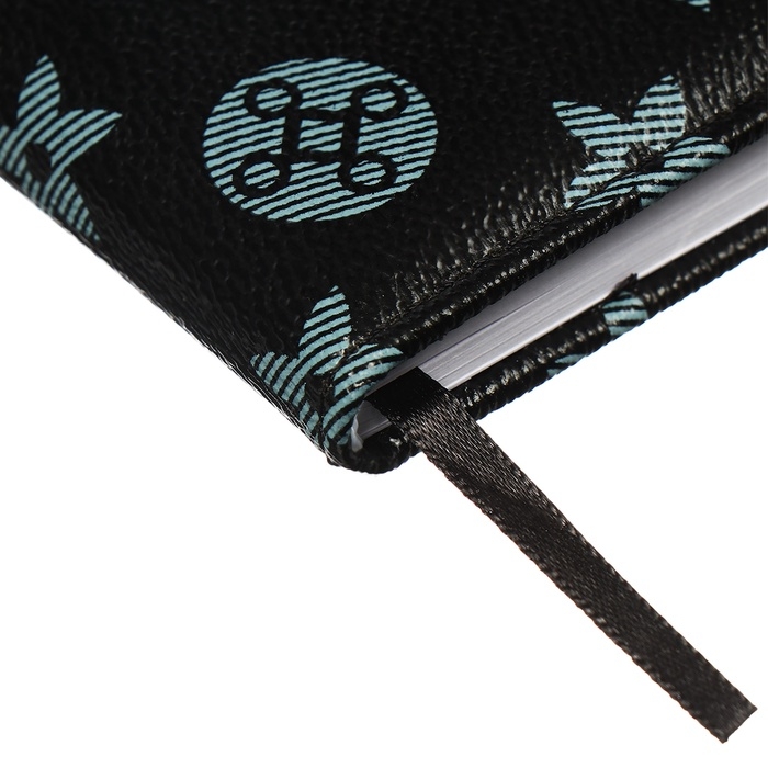 Планинг карманный недатированный, 80 листов, 100х170 мм, deVENTE.Selena, твердая обложка кожзам с поролоном, хлястик, ляссе, блок 70%, черный