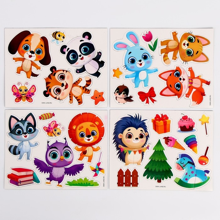 Магнитный конструктор «Животные» Магнитный конструктор «Животные»