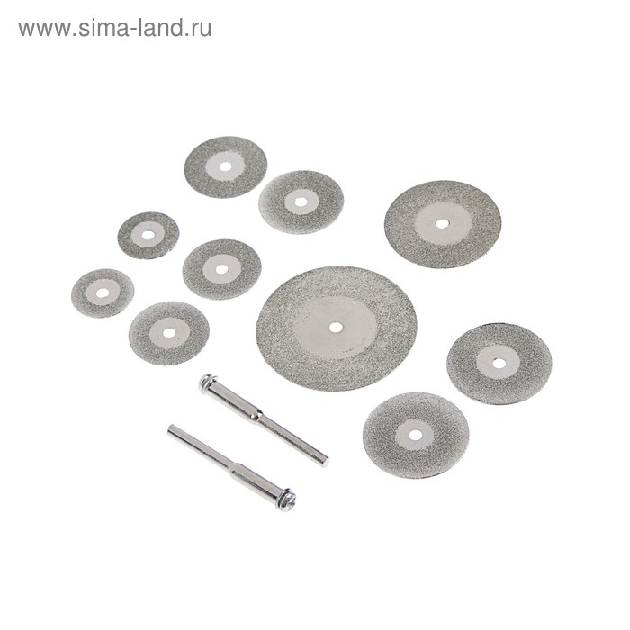 Круги отрезные мини FIT, с алмазным напылением, 12 шт. Круги отрезные мини FIT, с алмазным напылением, 12 шт.