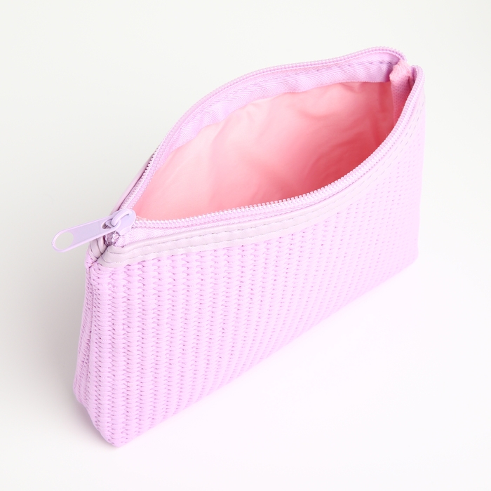 Набор косметичек 3 в 1 на молнии, цвет сиреневый Набор косметичек 3 в 1 на молнии, цвет сиреневый