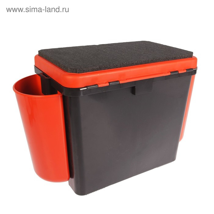 Ящик зимний Helios FishBox 19 л, односекционный, цвет оранжевый Ящик зимний Helios FishBox 19 л, односекционный, цвет оранжевый