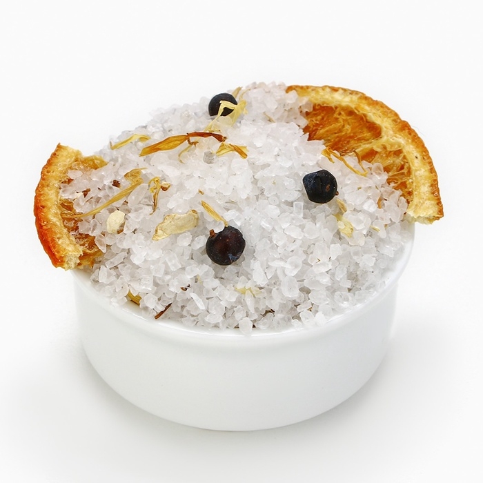 Соль для ванны с апельсином и цедрой мандарина, 150 г, Новый Год Соль для ванны с апельсином и цедрой мандарина, 150 г, Новый Год