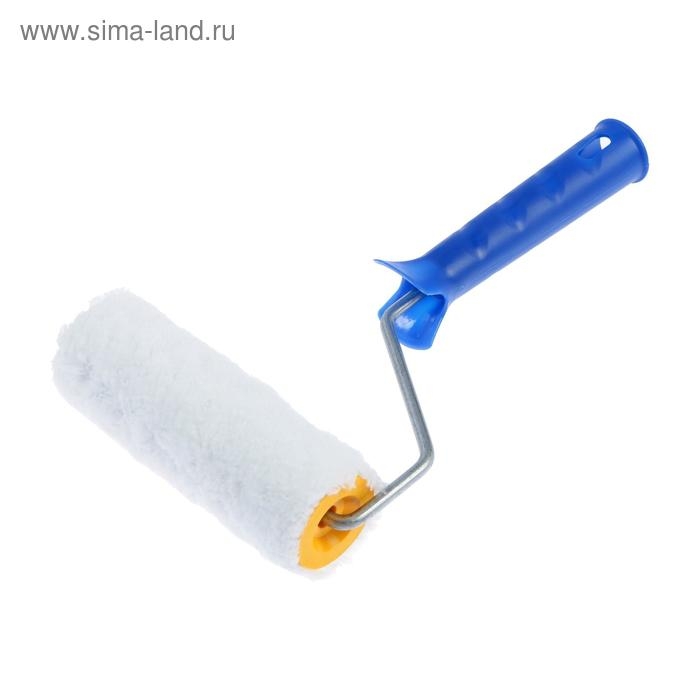 Валик ТУНДРА, искусственный мех, 140 мм, рукоятка d=6 мм, D=42 мм, ворс 12 мм Валик ТУНДРА, искусственный мех, 140 мм, рукоятка d=6 мм, D=42 мм, ворс 12 мм