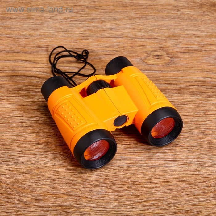Бинокль 4х, детский, пластик, резина, микс, 10х11 см Бинокль 4х, детский, пластик, резина, микс, 10х11 см