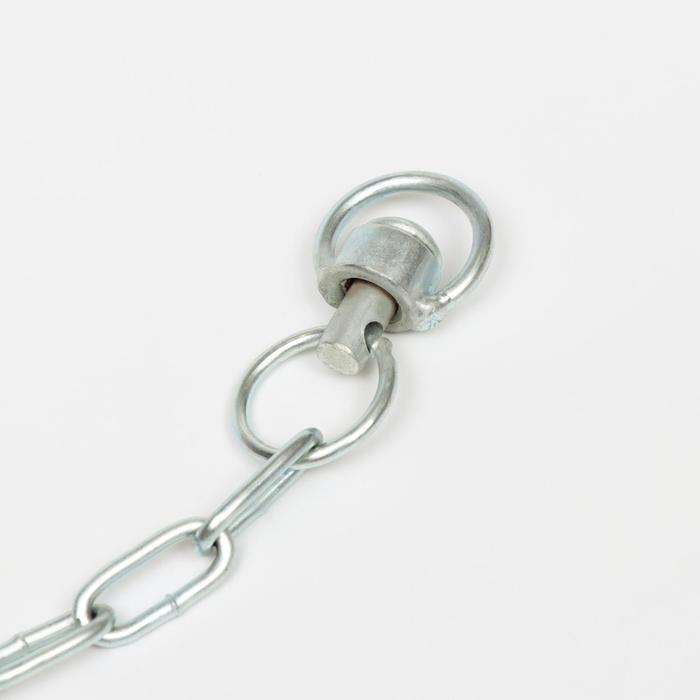 Цепь для привязи собак, 5 м, калибр 3 х 21 мм, белая Цепь для привязи собак, 5 м, калибр 3 х 21 мм, белая