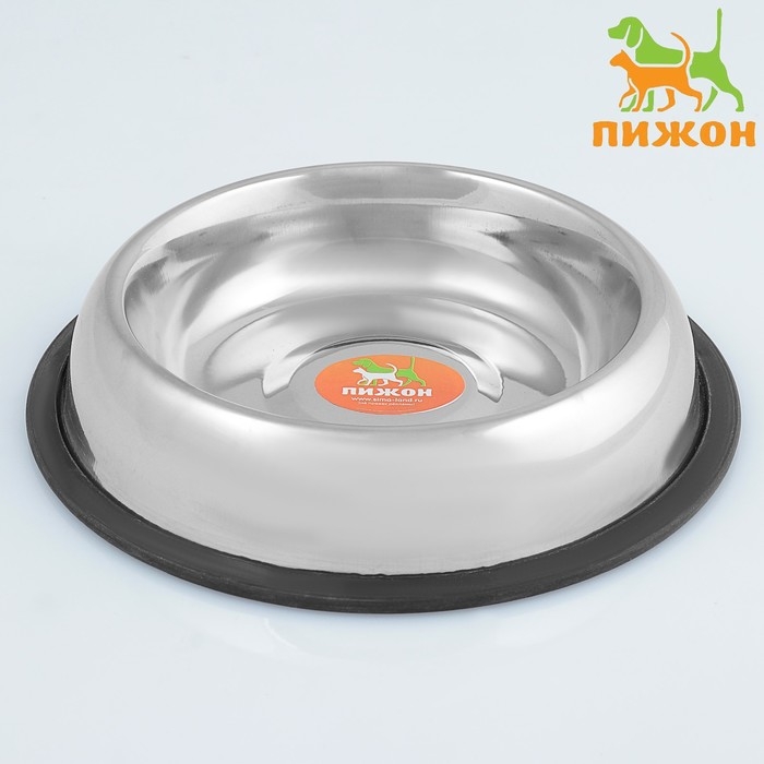 Миска с нескользящим основанием округлая, 470 мл Миска с нескользящим основанием округлая, 470 мл