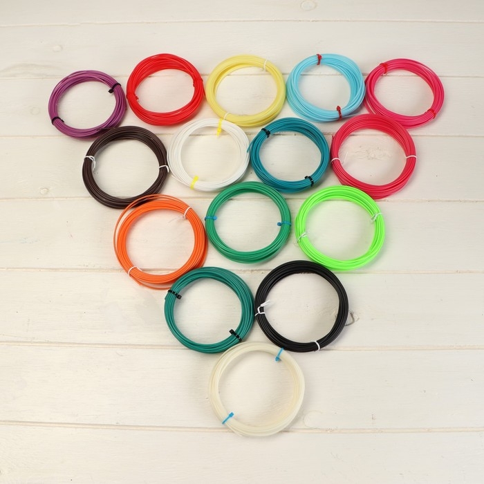 Комплект в тубусе 3Д ручка с дисплеем розовая + пластик ABS 15 цветов по 10 метров Комплект в тубусе 3Д ручка с дисплеем розовая + пластик ABS 15 цветов по 10 метров