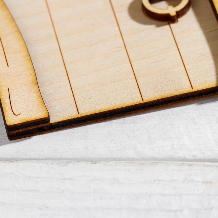 Набор заготовок Набор заготовок "Дверь", 4 детали