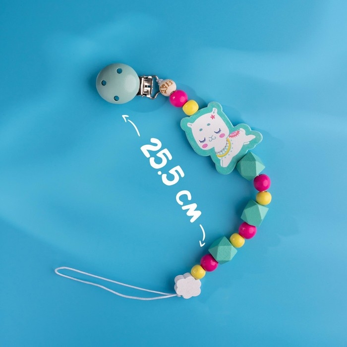 Держатель - игрушка для соски - пустышки «ТРЕНД. Малышки», деревянный, виды МИКС Держатель - игрушка для соски - пустышки «ТРЕНД. Малышки», деревянный, виды МИКС