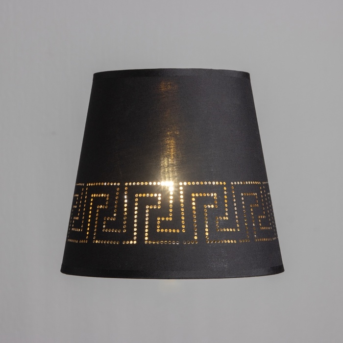 Абажур Е27 черный 20х20х18 см Абажур Е27 черный 20х20х18 см