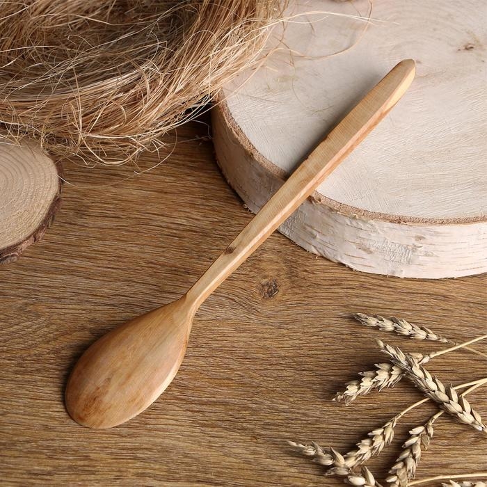 Ложка для сковородки, можжевельник, 26 см, Ложка для сковородки, можжевельник, 26 см,