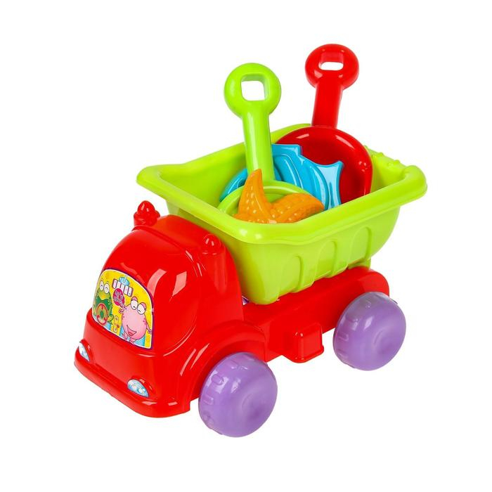 Песочный набор «Бибика», 5 предметов, МИКС Песочный набор «Бибика», 5 предметов, МИКС