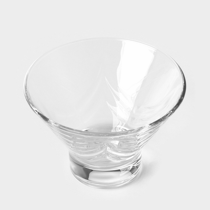 Креманка стеклянная «New Bell Призма», 300 мл Креманка стеклянная «New Bell Призма», 300 мл