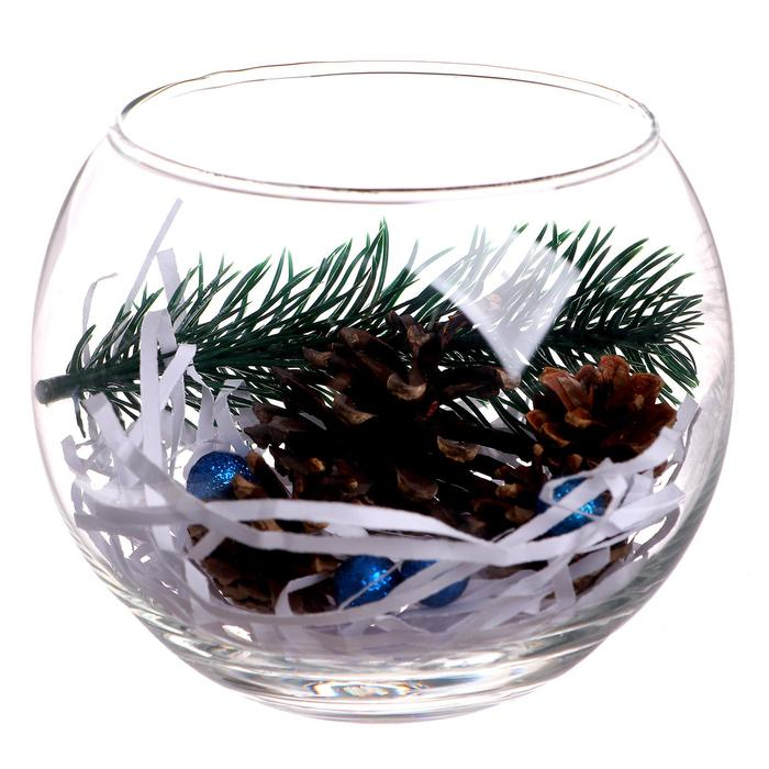 Новогодняя композиция «В стеклянном шаре» Новогодняя композиция «В стеклянном шаре»