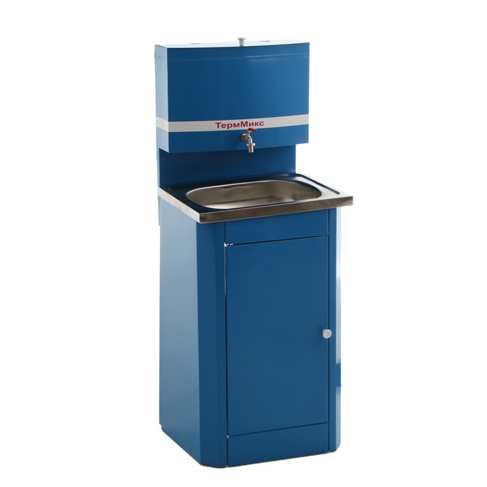 Умывальник Умывальник "ТермМикс", без ЭВН, нержавеющая мойка, 17 л, цвет лагуна