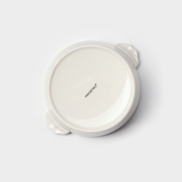 Салатник керамический Magistro Whitewarm, 700 мл, 18×15×6 см