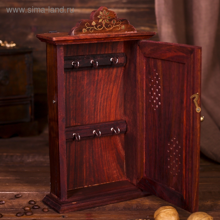 Ключница Ключница "Знаки судьбы" дерево 28,5*16*5 см