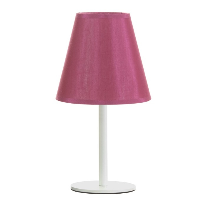 Лампа настольная Jack 1х15Вт Е14 белый/розовый 18х18х32см RISALUX Лампа настольная Jack 1х15Вт Е14 белый/розовый 18х18х32см RISALUX