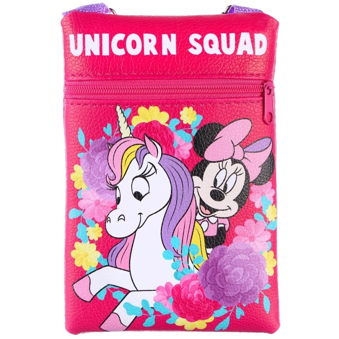 Сумка поясная детская, 11х16 см, Минни Маус Сумка поясная детская, 11х16 см, Минни Маус