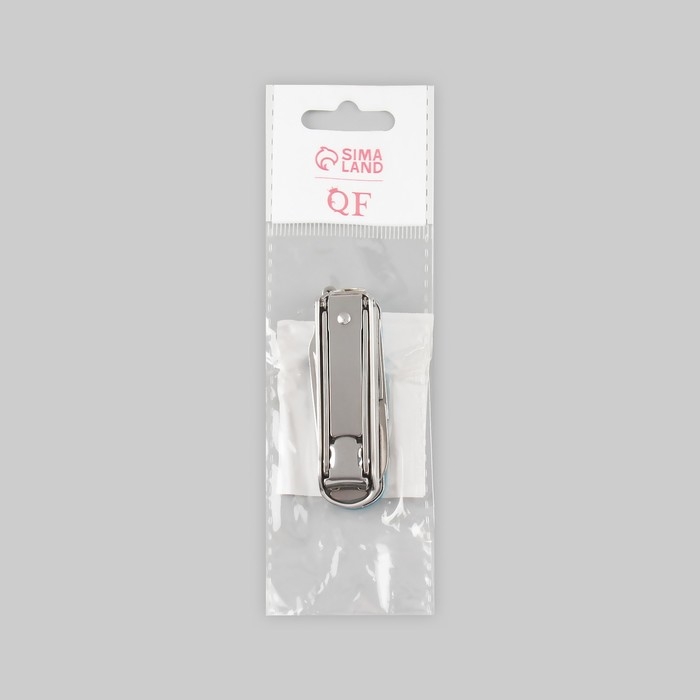 Кусачки-книпсер маникюрные, 4 в 1, многофункциональные, 6 см, цвет серебристый Кусачки-книпсер маникюрные, 4 в 1, многофункциональные, 6 см, цвет серебристый