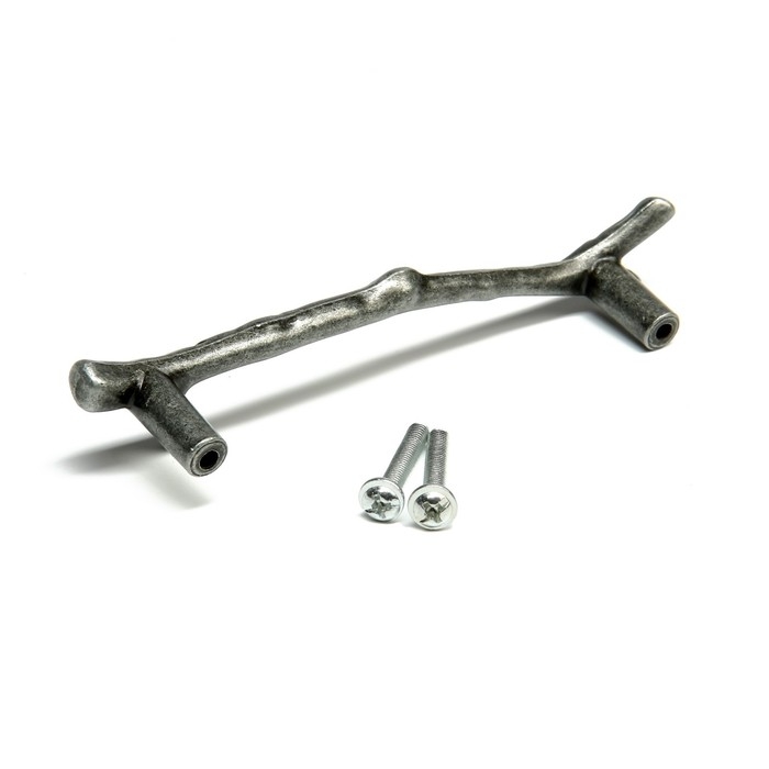 Ручка-скоба CAPPIO Ручка-скоба CAPPIO "Ветка" RSC009, м/о 96 мм, цвет старинное серебро