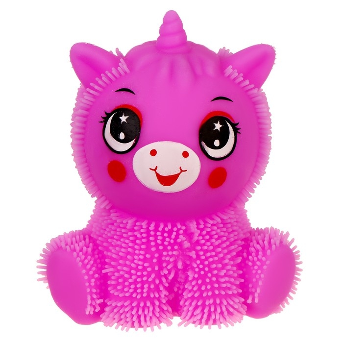 Ёжка «Единорог» световой, цвета МИКС Ёжка «Единорог» световой, цвета МИКС