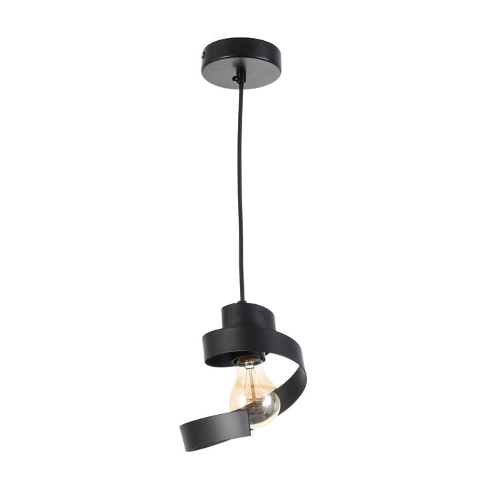 Люстра Люстра "Кратос" 1х60Вт Е27 Чёрный 15х15х20(100)см