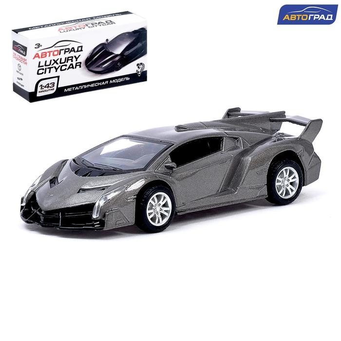 Машина металлическая «Спорткар», инерционная, масштаб 1:43, цвета МИКС Машина металлическая «Спорткар», инерционная, масштаб 1:43, цвета МИКС