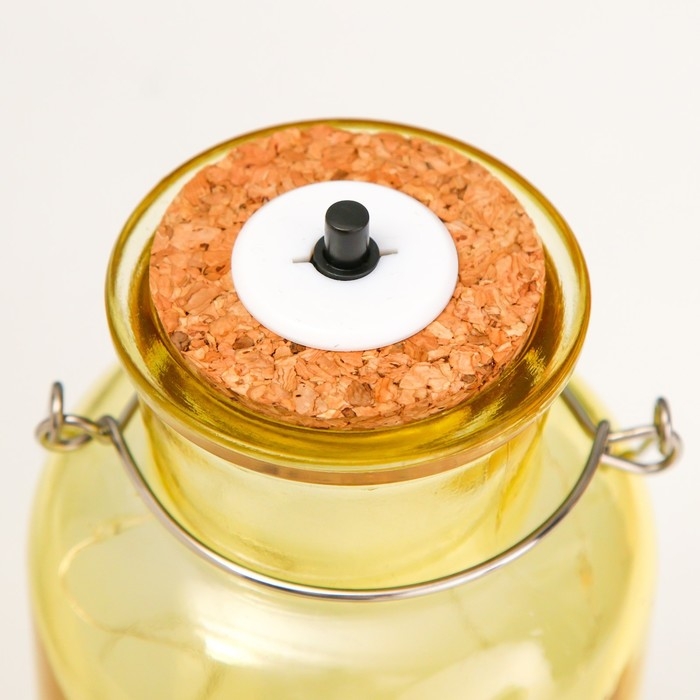 Ночник Ночник "Анде" LED от батареек желтый 8х8х16,5 см RISALUX