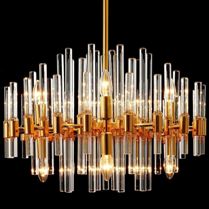 Люстра 1171/10 Е14 40Вт золото 60х60х40 см BayerLux