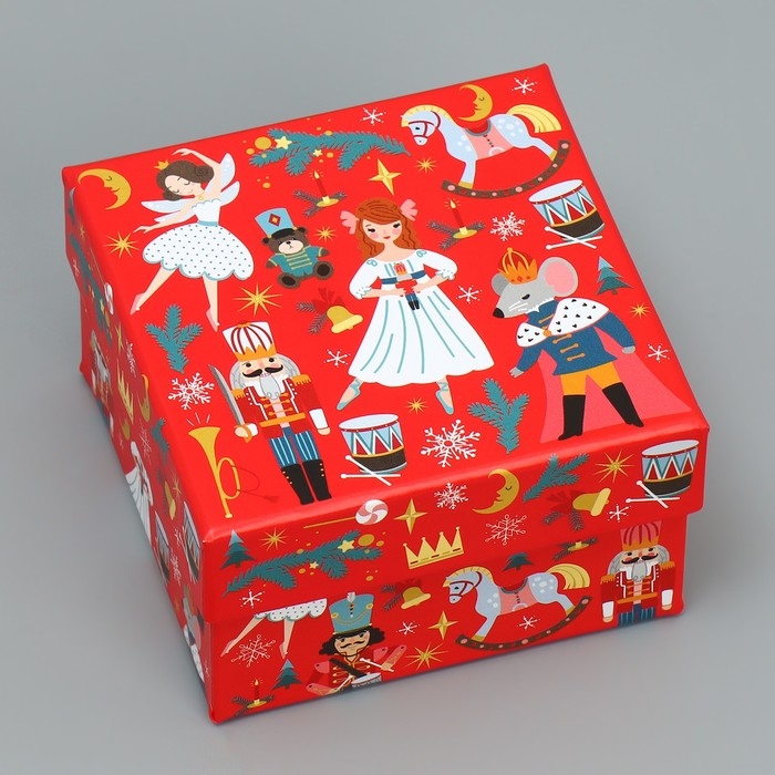 Набор подарочных коробок 10 в 1 «Щелкунчик», 10 х 10 х 6 – 28 х 28 х 15 см, Новый год Набор подарочных коробок 10 в 1 «Щелкунчик», 10 х 10 х 6 – 28 х 28 х 15 см, Новый год
