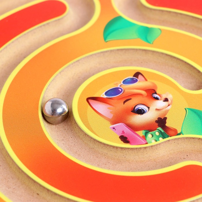 Балансир детский «Зверята», с лабиринтом Балансир детский «Зверята», с лабиринтом