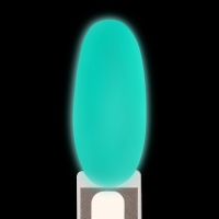 Гель лак для ногтей, «GLOW IN THE DARK», 3-х фазный, 8мл, LED/UV,люминесцентный, цвет молочный (04)