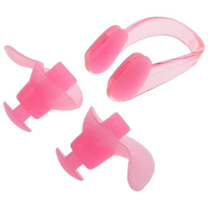 Беруши для плавания ONLYTOP, зажим для носа, цвета МИКС Беруши для плавания ONLYTOP, зажим для носа, цвета МИКС