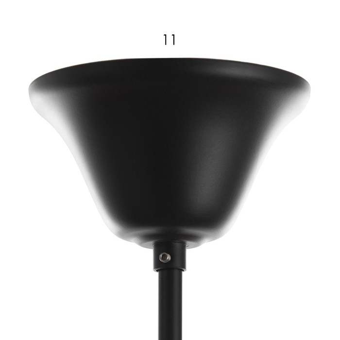 Люстра Люстра "Беатрис" 3xE14 40Вт черно-золотой 56,5х56,5х48,5-105 см BayerLux