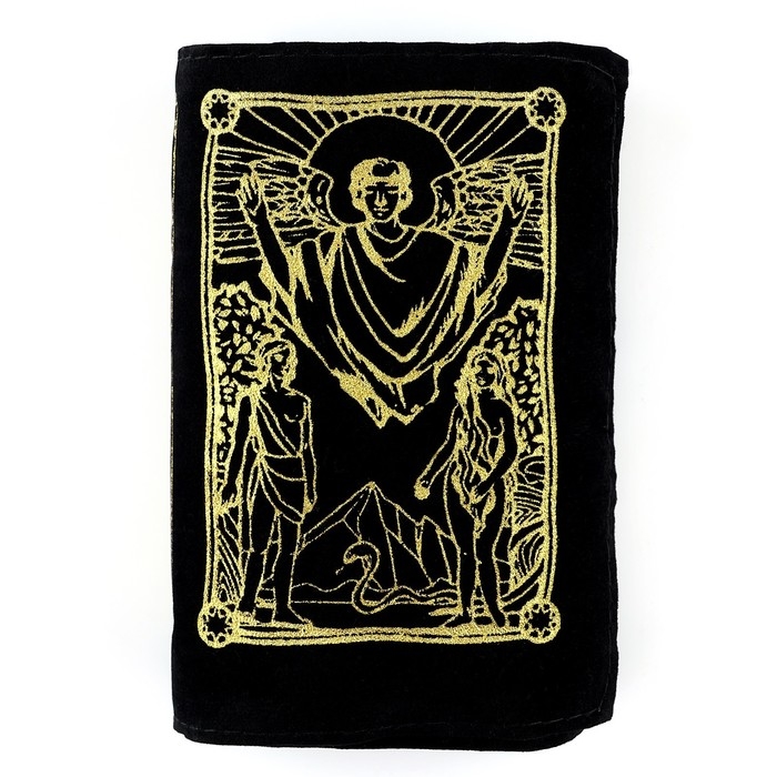 Мешочек для карт на Хэллоуин «Таро A. E. W.», бархатный, 14х40 см