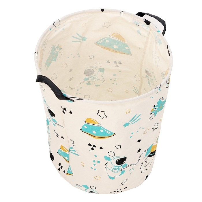 Корзина для игрушек  Корзина для игрушек "Космос" 40х40х48 см