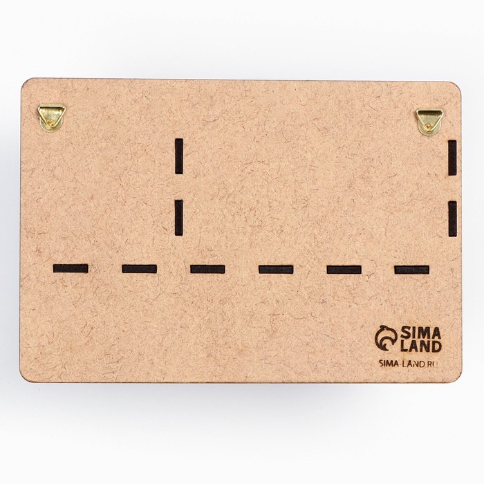 Ключница настенная новогодняя «Правила дома», на Новый год Ключница настенная новогодняя «Правила дома», на Новый год