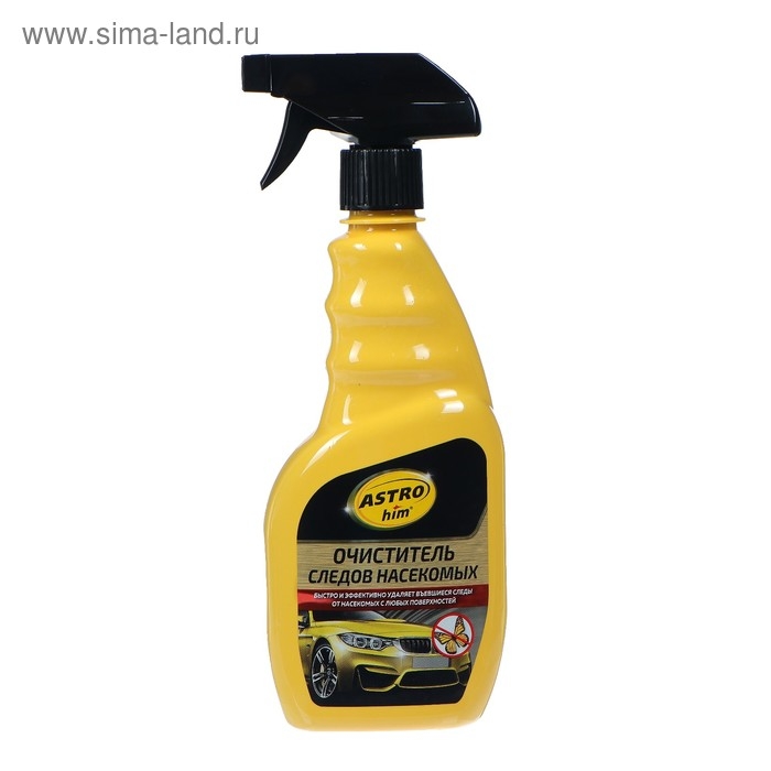 Очиститель кузова Astrohim от следов насекомых, 500 мл, спрей, АС - 415 Очиститель кузова Astrohim от следов насекомых, 500 мл, спрей, АС - 415